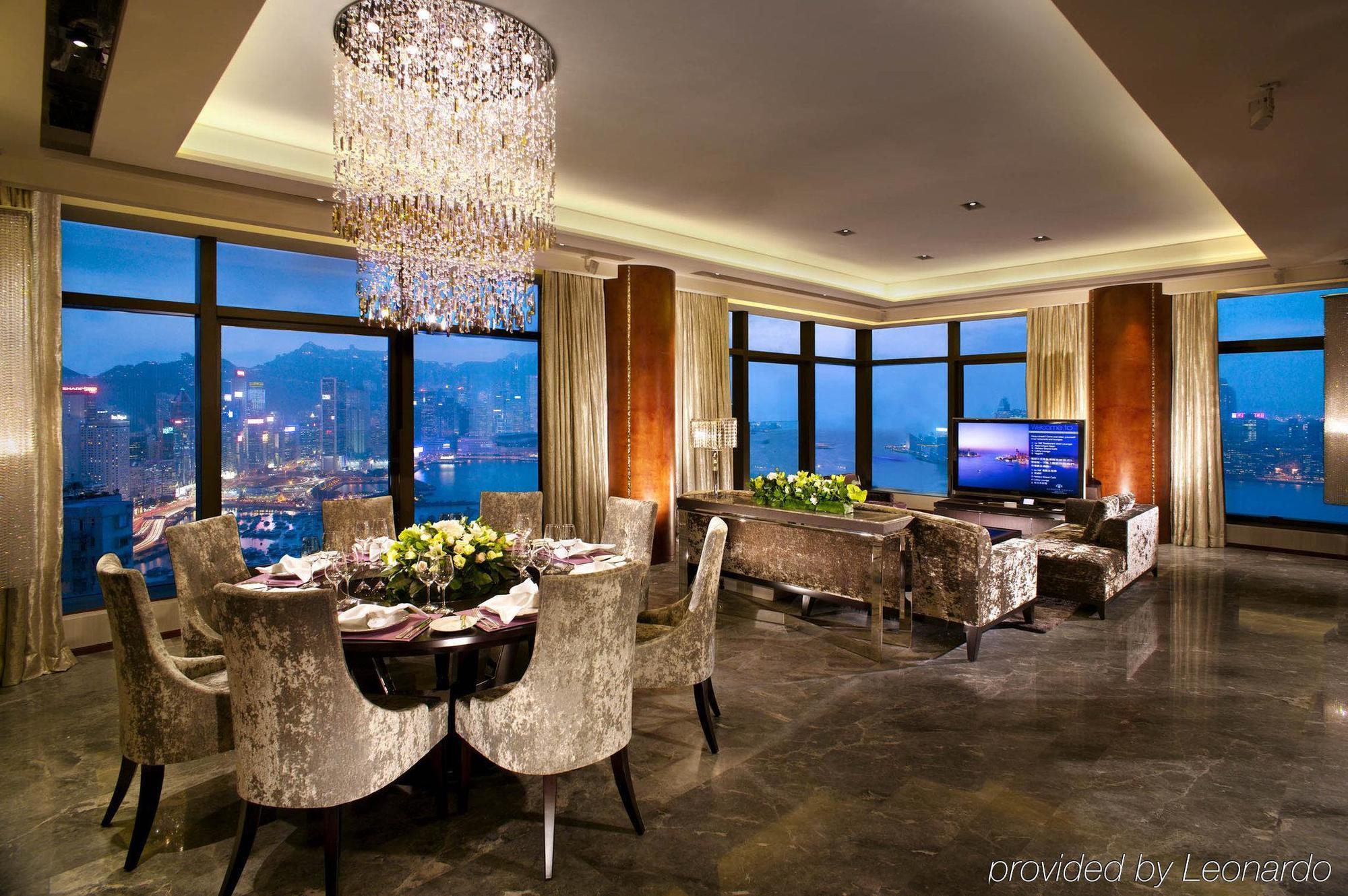 Harbour Grand Hong Kong Hotell Eksteriør bilde The dining room