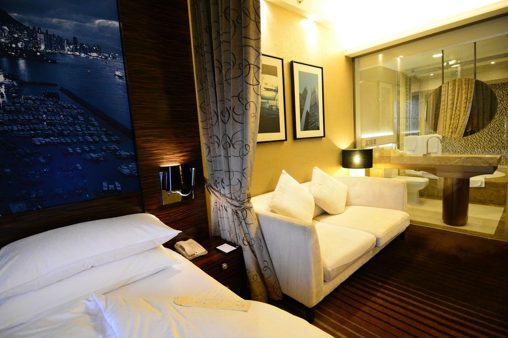 Harbour Grand Hong Kong Hotell Eksteriør bilde A room at the hotel